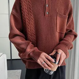 StyleCast x Revolte Men Cable Knit Pullover-picture-11