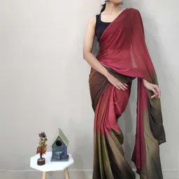 KALINI Ombre Ready To Wear Saree image 3