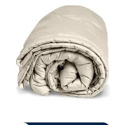 Nautica Signature Off White All Weather 110 GSM Ultra Soft Cotton Single Bed Comforter image 5