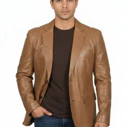 Oxipital club Men Leather Jacket-picture-30