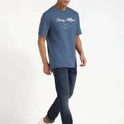 Tommy Hilfiger Men Typography Embroidered T-shirt image 4