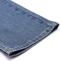 Levis Men 505 Straight Fit Heavy Fade Stretchable Jeans image 5