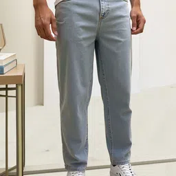 Basixx Men Relaxed Fit Mid Rise Stretchable Jeans-picture-16