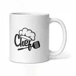 Mr UVD White & Black Typography Printed Ceramic Glossy Mug - 350 ml-picture-12