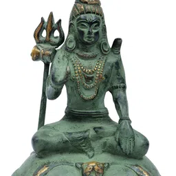 Exotic India Green Religious Idol Showpiece-image-54