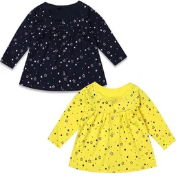 KIDEEZGUILD Girls pack of 2 Print A-Line Dress image 3