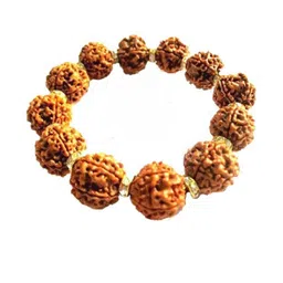 Divine souvenirs Unisex Rudraksha Beaded Bracelet-picture-31