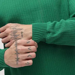 The Roadster Life Co. Turtle Neck Ribbed Pullover image 4