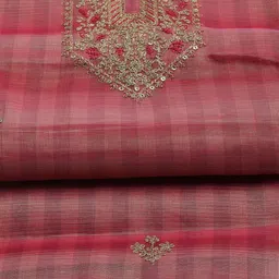 Meena Bazaar Embroidered Unstitched Dress Material image 4