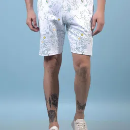 Crimsoune Club Men Floral Printed Shorts-picture-34