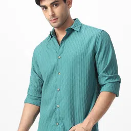 Urbano Fashion Men Opaque Casual Shirt-picture-37