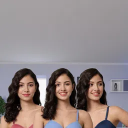 Samvar Multi Cotton Non-Wired Non Padded Minimizer Bra-picture-41