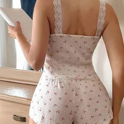 LULU & SKY Women Printed Night suit image 3