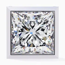 VALANOVA 14Kt Lab Grown White Gold Diamond Studded Earrings-1.45 gm image 2