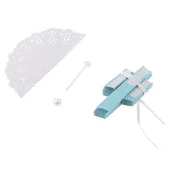 Amfin Tissue Paper Fans Blue - Pack of 3 image 5