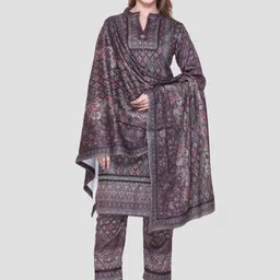 aarbee Women Ethnic Motifs Printed Kurta with Trouser & Dupatta-image-15