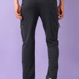 V-Mart Men Cotton Mid Rise Drawstring Regular Fit Track Pant image 3