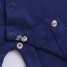 BABY GO Boys Pack Of 2 Printed Pure Cotton Rompers image 5