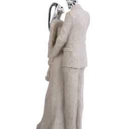 TAYHAA Beige Figurine Showpiece image 4