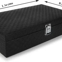 mh collection 1 Watch Case And 12 Removable Cusans Watch Box image 2