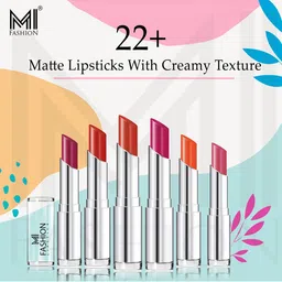 MI FASHION Set of Liquid Lipstick 3.5ml - 03 & Creamy Matte Lipstick 3.5g - 06 image 4