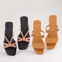 sayera Women Flats Sandal image 2