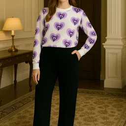 tarrent hunt Tshirt Pant Co-ords Set with Shrug-picture-12