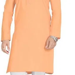 mbf66 Men Cotton Blend Kurta Pyjama Set image 1