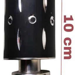 welson Black Rod Rail Bracket, Curtain Knobs, Curtain Hooks, Curtain Rods Metal image 3