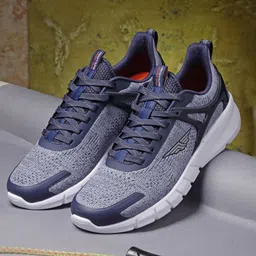 Red Tape Men Navy Blue Mesh Walking Shoes-picture-10