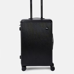 French Connection Textured Hard Medium Trolley Suitcase- 76L-picture-33