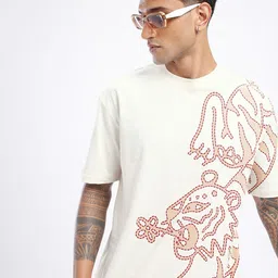 glitchez Trend Setter Kanta Design Printed Oversized T-shirt-picture-11