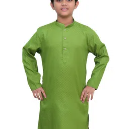 BAESD Boys Thread Work Dobby Kurta image 1