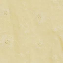 Fabindia Yellow Embroidered Dupatta image 4