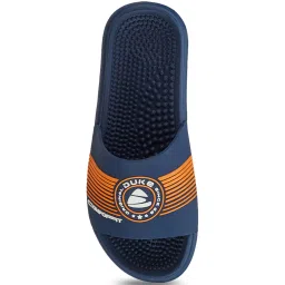 Duke Men's Acupressure Navy Slides image 4