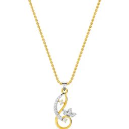 Kisna Diamond & Gold Jewellery 18k Kameron Pendant-picture-24