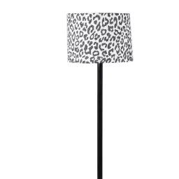 Tucasa TC-129 56.5 Inch Leopard Print Floor Lamp with Metal Base image 3