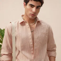 HIGHLANDER Spread Collar Relaxed Fit Shirt-image-31