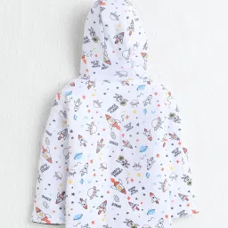 Bumzee Boys Navy Cotton Reversible Jacket image 4