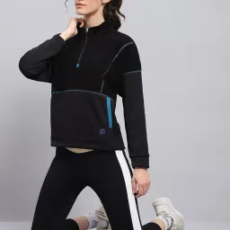 Rock.it Black & Blue Regular Fit Sweatshirt image 4