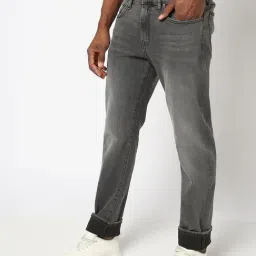 GAP Grey Mid Rise Slim Fit Solid Jeans-picture-23