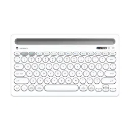Portronics Bubble Dock Wireless Keyboard with Multi-Device Pairing & Rechargeable Battery (White)-image-61