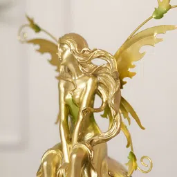 HOME 360 Gold-Toned Idol Showpiece image 5
