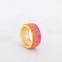 GIVA 925 Silver Golden Love's Journey Ring for Women & Girls-picture-17