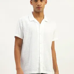 United Colors of Benetton White Stripes Shirt-picture-40