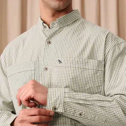 Mr Bowerbird Checked Pure Cotton Casual Shirt image 2