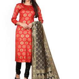 Moda Rapido Woven Design Jacquard Unstitched Dress Material-picture-15