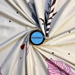 WELLNEST Unisex White Bedsheets image 4