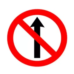 Ladwa 600 mm No Entry Mandatory Retro Reflective Road Signage, (1 Pcs)-picture-12