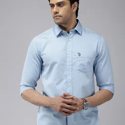 U.S. Polo Assn. Pure Cotton Tailored Fit Casual Shirt-picture-24